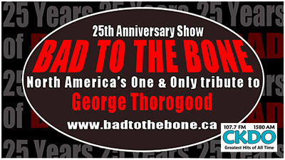 BAD TO THE BONE - THE GEORGE THOROGOOD EXPERIENCE 2023