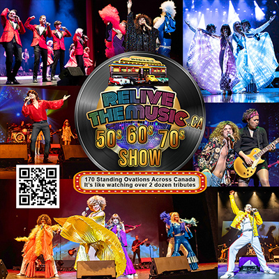 RELIVE THE MUSIC 50s, 60s &70s SHOW