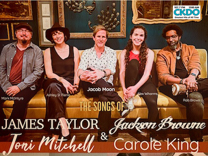 CLASSIC TROUBADOURS LIVE - THE SONGS OF JAMES, JONI, JACKSON & CAROLE