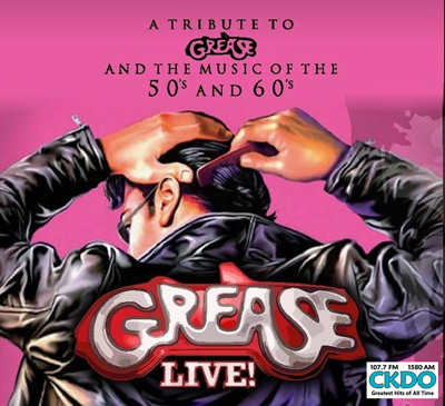 A TRIBUTE TO GREASE AND THE MUSIC OF THE 50's & 60's