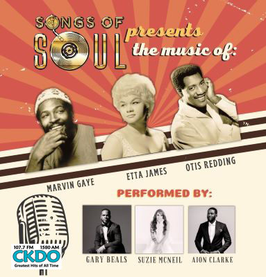 SONGS OF SOUL - THE MUSIC OF MARVIN GAYE, ETTA JAMES & OTIS REDDING 2025