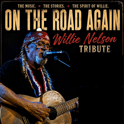 WILLIE NELSON CONCERT RECREATION - ON THE ROAD AGAIN - STARRING DAN THOMPSON